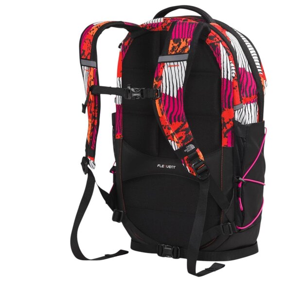 The North Face Borealis Women\'s Backpack School Bag Fiery Red Abstract main image 4